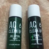 ราคา Etude House AC Clean Up Gel Toner 5 ml+lotion 5 ml (485364770)