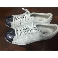 ราคา รองเท้า Adidas Superstar 80s Metal Toe W มือ2 size37.5 (1967283973)