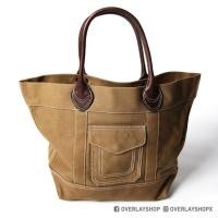 ราคา TWILL TOTE BAG กระเป๋าสะพายข้าง กระเป๋าผ้าแคนวาส กระเป๋าทรงวินเทจ (25775852756)