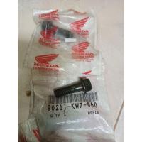 ราคา 90211-KW7-900 นอตยึดแอนด์ แท้ศูนย์ ใช้ในรุ่น Honda Beat, Dash,LS125,Nova,Tena (29320878025)
