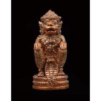 ราคา หนุมานรุ่นแรก พระอาจารย์นะดี วัดเนินสาธารณ์ ปี 2555 เนื้อทองแดงติดจีวรกรรมการ (16977119895)