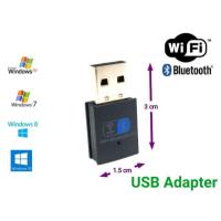 ราคา ตัวรับสัญญาณ WIFi+BLUETOOTH 4.0 USB Adapter USB Wireless ตัวดูดสัญญาณ (1482331211)