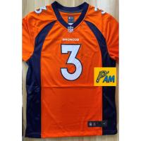 ราคา เสื้ออเมริกันฟุตบอลของแท้ Russell Wilson Denver Broncos Nike Game Jersey - Orange ของใหม่ ของใหม่ มือ1 (43503403863)