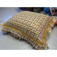 ราคา หมอนงานบวช มอนสี่เหลี่ยมงานบวช หมอนบวชผ้าไทย ขนาด20*26นิ้ว ใบละ900บาท ใส่นุ่นพร้อมใช้งาน (7053120910)