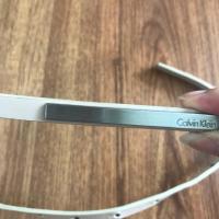 ราคา เข็มขัด Calvin Klein แท้ sz.S เส้นเล็กกว้าง 1CM สีดำ สภาพดี #ส่งต่อ 200.- #เข็มขัดแบรนด์เนม #calvinklein (657593463)