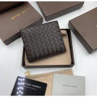 ราคา กระเป๋าสตางค์ผู้ชายแบรนด์Bottega งานHi-end1:1 with Boxset-DarkBrown (15069236393)