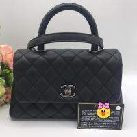 ราคา Chanel Coco 9.5” Black Caviar Lizard RHW Holo 23 ถอดสายได้ค่ะ (2434914466)