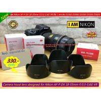 ราคา ฮูดส่วมหน้าเลนส์ ฮูดป้องกันกันกระเเทกหน้าเลนส์ hood AF-P DX 18-55MM F/3.5-5.6G VR D3300 D3400 D3500 D5500 D5600 (23902922719)