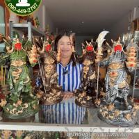 ราคา เทพเจ้ากวนอูปางประทานทรัพย์ขนาดสูง 20 นิ้ว แร่เหล็กน้ำพี้ (42219912076)