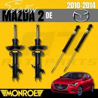 ราคา โช๊คอัพคู่หน้า โช๊คอัพคู่หลัง MAZDAมาสด้า2(MAZDA2)DE 10-14 ยี่ห้อMONROE ราคาต่อคู่ (4099645992)