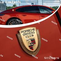 ราคา Porsche รถป้ายด้านข้างสติกเกอร์รถโลหะ Panamera Macan Cayenne 718 911 Taycan Mission E 968 356 918 Spyder 981 Bergspyd (28136558359)