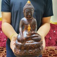 ราคา พระกริ่งปวเรศ วัดสุทัศน์ ขนาดตั้งบูชา สร้างจากหินศิลาแลง งานสวยน่าบูชา มีเสน่ห์มนต์ขลัง(หน้าตัก5นิ้ว สูง25ซม.)หนักมากๆ (9690861287)