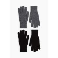 ราคา H&M(เอชแอนด์เอ็ม) ถุงมือ 2 ชิ้นแพ็ค ผู้หญิง 1092660_1 (45155440886)