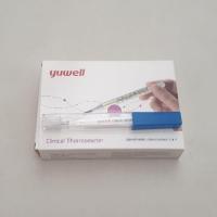 ราคา *พร้อมส่ง*ปรอทวัดไข้ ปรอทแก้ว วัดไข้ Yuwell Thermometer กล่องละ 12 อัน (7824452585)