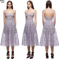 ราคา เดรสสายเดี่ยวผ้าลูกไม้ฉลุ (15848899478)