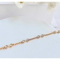 ราคา พร้อมส่ง ของแท้** Swarovski remix strand rose gold สร้อยแขน (28364782510)
