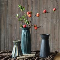 ราคา แจกัน Retro Art Bronze เครื่องประดับโบราณ Nostalgic Distressed เครื่องปั้นดินเผาหม้อเซรามิคดอกไม้แห้งดอกไม้แจกัน (58052229106)