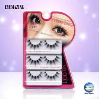 ราคา EYEMAZING ขนตาปลอม NO.001/Komori Jun Series/ตาโตกลมน่ารัก/ติดง่าย/ใช้ซ้ำได้ (24244856043)