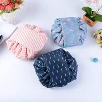 ราคา กระเป๋าเครื่องสำอาง กระเป๋าเก็บของ ความจุมาก น่ารัก มีเชือกรูด กระเป๋าพกพา makeup bag (41350868745)