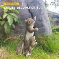 ราคา Lookpat_Mall Tree‘O กระรอกตกแต่งสวน รุ่น KH21B5626-29.5B ขนาด15.5x12x29.5ซม. สีเทาอ่อน ยอดขายอันดับหนึ่ง (24361653787)