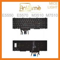 ราคา Dell Latitude E5570 5570 E5550 5550 5580 5590 Precision 7510 7520 3510 3520 แป้นพิมพ์แล็ปท็อป Papan Kekunci (44477469205)