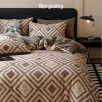 ราคา LOKAL KATUN ผ้าปูที่นอน 180x200, 160x200, 120x200, 100x200, 90x200, วัสดุผ้าฝ้ายพื้นเมือง กันลื่น, Brussels motif (57853179216)