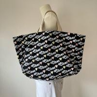 ราคา cher กระเป๋าผ้าแคนวาสพิมพ์ลาย ตะเข็บขาด 1จุดเล็ก รูปสุดท้าย (51053047006)