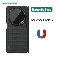 ราคา เคส Vivo X Fold 5 NILLKIN Frosted Shield TPU PC พับฝาครอบแม่เหล็กสําหรับ Fold5 กรณี (44060397376)