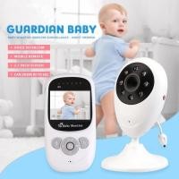 ราคา กล้อง Baby Monitor เบบี้มอนิเตอร์ กล้องดูเด็กเบบี้มอนิเตอร์ ประกัน 2.4" Wireless LCD Screen 1080P IP Camera Night Vision (1140836760)