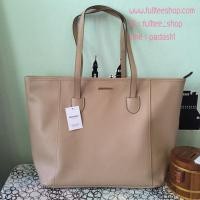 ราคา MANGO TOUCH SAFFIANO-EFFECT SHOPPER BAG สีเบจ (11911168)