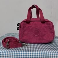 ราคา กระเป๋า kipling สีชมพูใบเล็ก (16120809548)