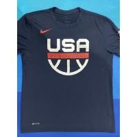 ราคา (พร้อมส่ง ของแท้) เสื้อยืดคอกลม Nike Dri-Fit USA Basketball สีกรม (15535954435)