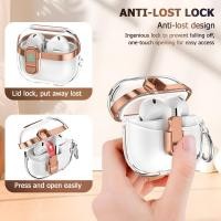 ราคา สำหรับเคส Samsung Galaxy Buds 3 และเคส Galaxy Buds 3 Pro เคสกันกระแทก TPU ป้องกันการตกหล่นพร้อมตัวล็อค (26937027329)