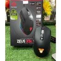 ราคา MOUSE FANTECH ZEUS X5S V2 GAMING Macro Mouse RGB เมาส์มาโคร ประกันศูนย์ 2 ปี (BLACK) (19020623866)