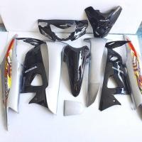 ราคา ชุดสี wave100s สีดำเทา เฟรมรถ เวฟ100s ยูบ็อก ยกชุด10ชิ้น (48305573197)