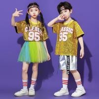 ราคา 1231Readystock นักเรียนประถมเครื่องแต่งกายประสิทธิภาพเด็กใหญ่เกมเชียร์ลีดเดอร์Hip-Hopสไตล์จีนชุดเต้นรําร้อนเงา (44503887460)
