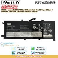 ราคา (ส่งฟรี ประกัน 1 ปี)Lenovo แบตเตอรี่ Lenovo ThinkPad L13 Yoga Gen 1 2 Series L18M4P90 (42211659283)