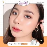 ราคา คอนแทคเลนส์ Vogue สีฟ้า เขียว พร้อมส่ง 0.00- 7.00 พร้อมส่งความสวยจ้า (27654883322)