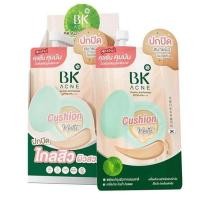 ราคา (ยกกล่อง/6ซอง) BK Acne Cushion AntiPollution SPF50+ PA++++บีเค แอคเน่ คูชั่น แอนตี้โพลูชั่น (24260631161)