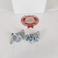 ราคา 700 ชิ้นด้ายหยาบ DRILLING Bolts 10-16*16 HEX WASHER HEAD ยี่ห้อ "GG" (52302934561)