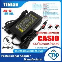 ราคา อะแดปเตอร์พาวเวอร์ซัพพลายเปียโนไฟฟ้า 12V 1.5A AD-12 AD-12CL AC สําหรับคีย์บอร์ด Casio PX-100 PX-110 PX-120 PX-300 PX-310 PX-320 (23470335162)