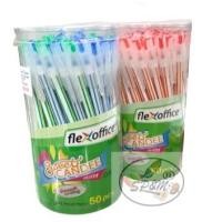 ราคา Sweet Canee ปากกา Flex Office รุ่น FO-03 หัวแหลม0.6 (50ด้าม/กล่อง) (5242111763)