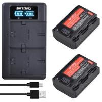 ราคา 2pcs 2650mAh NP FZ100 NPFZ100 NP-FZ100 Battery + LED Dual USB Charger for Sony Alpha A7III A7R III A9 Alpha 9 A7R3 A6600 (22379136126)