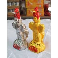 ราคา ไก่ชน เงินทอง ตุ๊กตาดินเผาไก่ชน ไก่ชนแก้บน 19 ซม. แพคคู่ (4120347326)