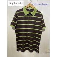 ราคา เสื้อโปโล Guy Laroche อก 43 นิ้ว ยาว 28 นิ้ว SIZE L สภาพดี ไม่มีตำหนิ (24050143705)