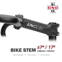 ราคา UNO Stem Extension สำหรับจักรยาน MTB และ Road Bike ขนาด 140/150 มม., มุม 7/17 องศา เพื่อเพิ่มความสูงของแฮนด์บาร์ (45953602834)