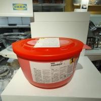 ราคา ชามผสมอิเกีย อีเกีย Ikea ชามผสมพลาสติก ชามผสมพร้อมฝา 4 ลิตร Tabberas ทานเบียราส (27301334414)