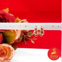ราคา ต่างหูห่วงนาก ลายแฟชั่น ชุบนาก สีโรสโกลด์ พิ้งโกลด์ ใส่ได้ทุกโอกาส ใส่ในชีวิตประจำวันได้ พร้อมส่ง (25476927110)