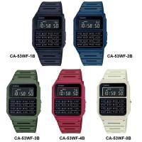 ราคา [ประกัน CMG] Casio Data Bank นาฬิกาข้อมือ รุ่น CA-53WF CA-53WF-1B CA-53WF-2B CA-53WF-3B CA-53WF-4B CA-53WF-8B (13649821544)