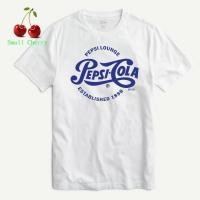 ราคา เสื้อยืด เครื่องดื่ม น้ำอัดลม PEPSI COLA วินเทจ ผ้า COTTON 100% S -5XL (41903398760)